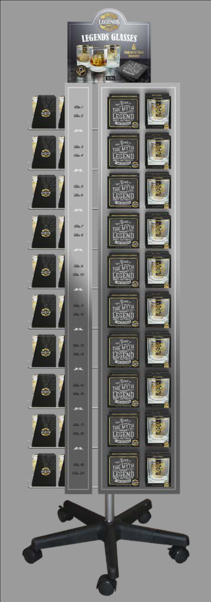 Legends GlassesCoasters 13